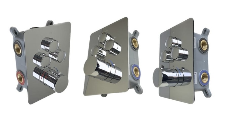 Bateria podtynkowa trójdrożna