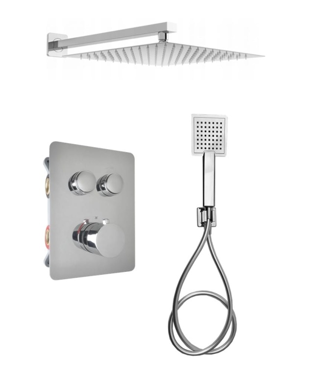 EXEO 2 termostatyczna bateria podtynkowa 40 CHROM