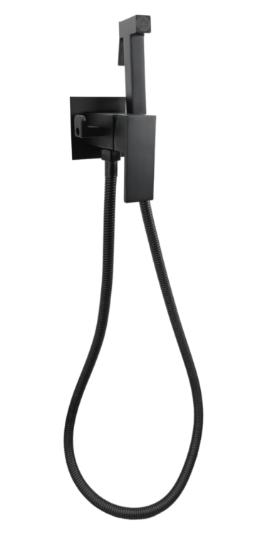 Bidetowa podtynkowa bateria DUE QATRO CZARNA