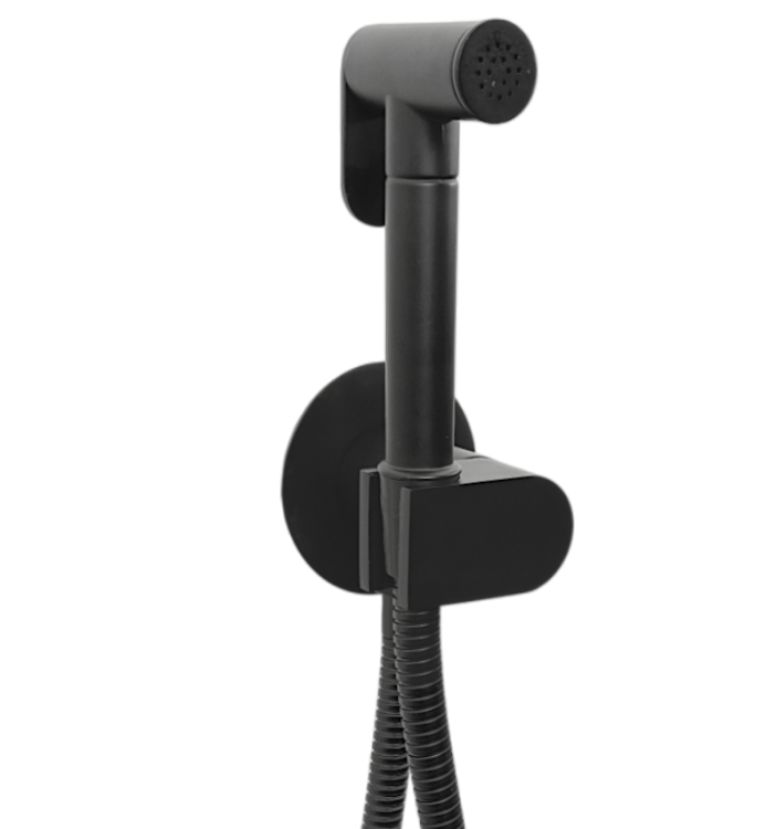 SOLE podtynkowa bateria bidetowa CZARNA