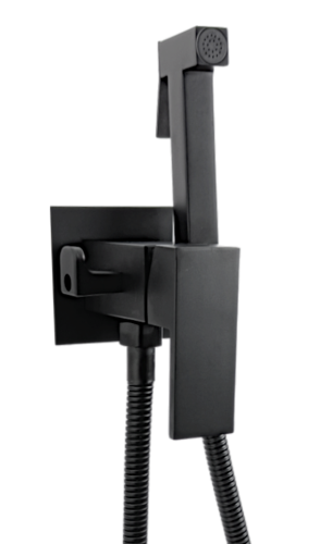 Bateria Bidetowa podtynkowa DUE QATRO CZARNA