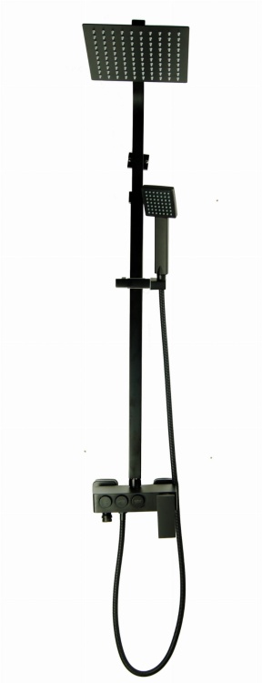 maxo zestaw natryskowy z baterią deszczownica ultra slim