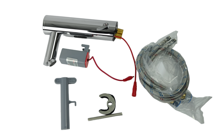 KODA Bateria Umywalkowa Bezdotykowa Sensor Fotokomórka CHROM