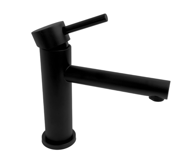 Czarna umywalkowa bateria UNO 2 STELLMAN