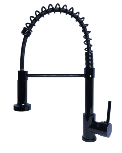 SANTI Bateria Kuchenna CZARNY POŁYSK