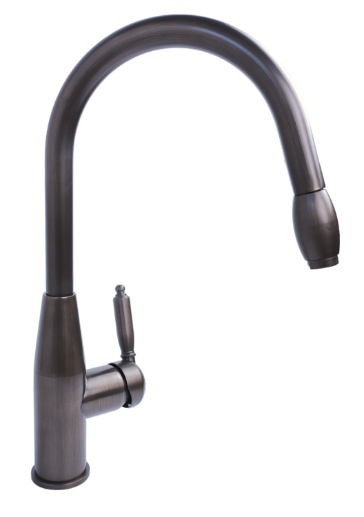 Retro bateria kuchenna LIZ w kolorze brązu