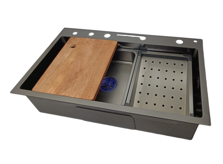 17 MODO PIANO PRESTIGE 7545 B2 Zlewozmywak stalowy