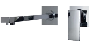 Bateria umywalkowa QATRO CHROM podtynkowa 