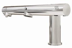 Bateria bezdotykowa umywalkowa Power 3w1 dozownik suszarka chrom