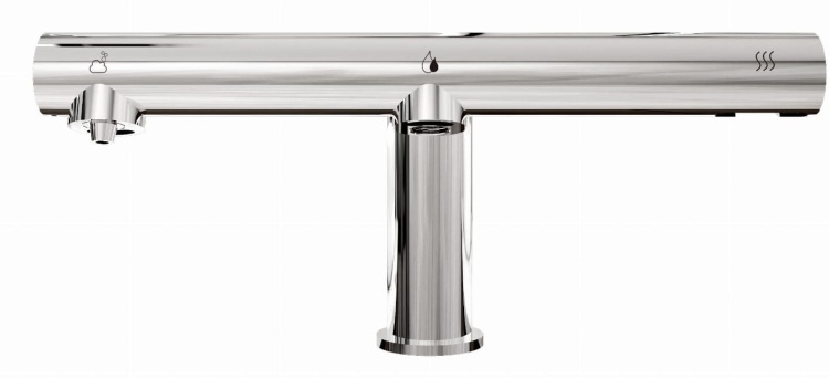 Bezdotykowa bateria umywalkowa chrom Power 3w1