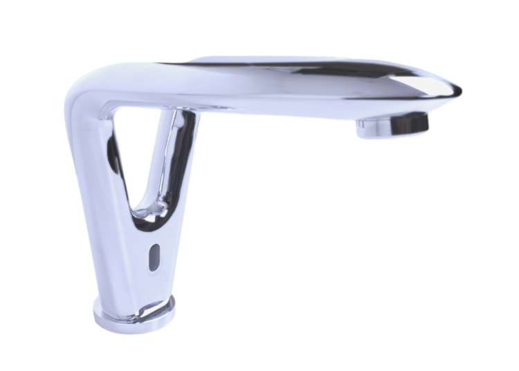 Bateria umywalkowa VOLAR z chromu, bezdotykowa obsługa z czujnikiem fotokomórkowym