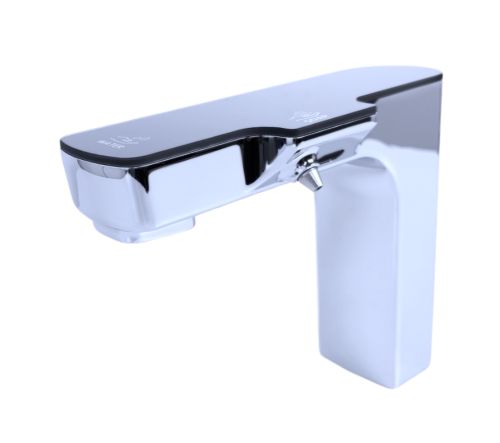 Bateria umywalkowa bezdotykowa Oltera z dozownikiem chrom