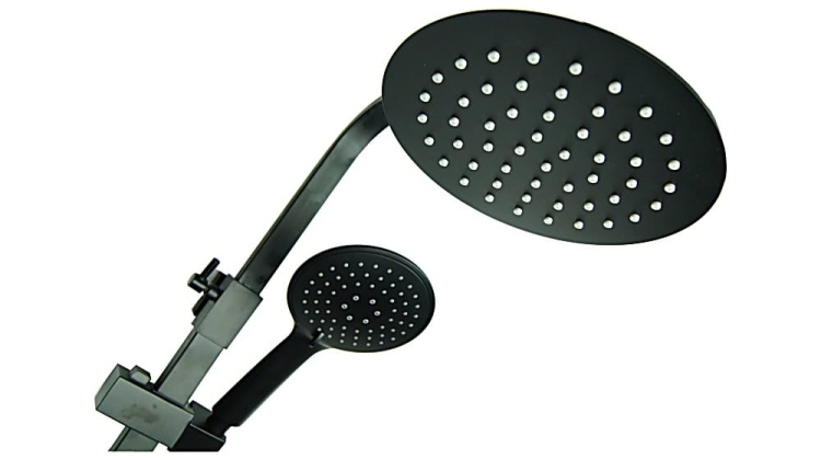 UNO BLACK deszczownica QUBUS CZARNY