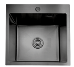 Zlewozmywak stalowy STELLMAN 5050 Czarny