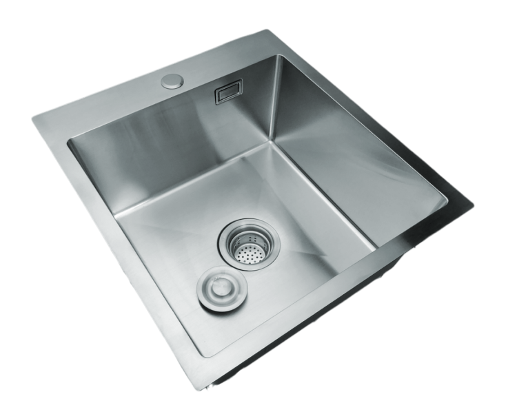 6 Zlewozmywak stalowy STELLMAN 4550 Inox