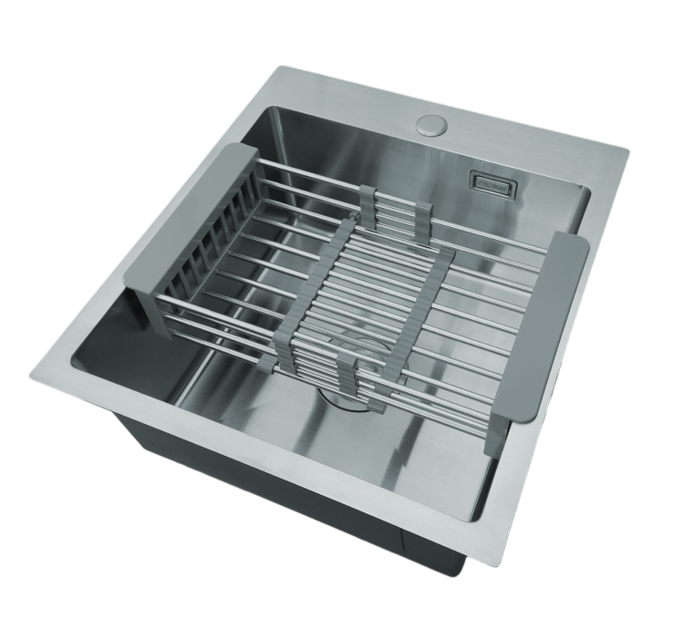 7 Zlewozmywak stalowy STELLMAN 4550 Inox