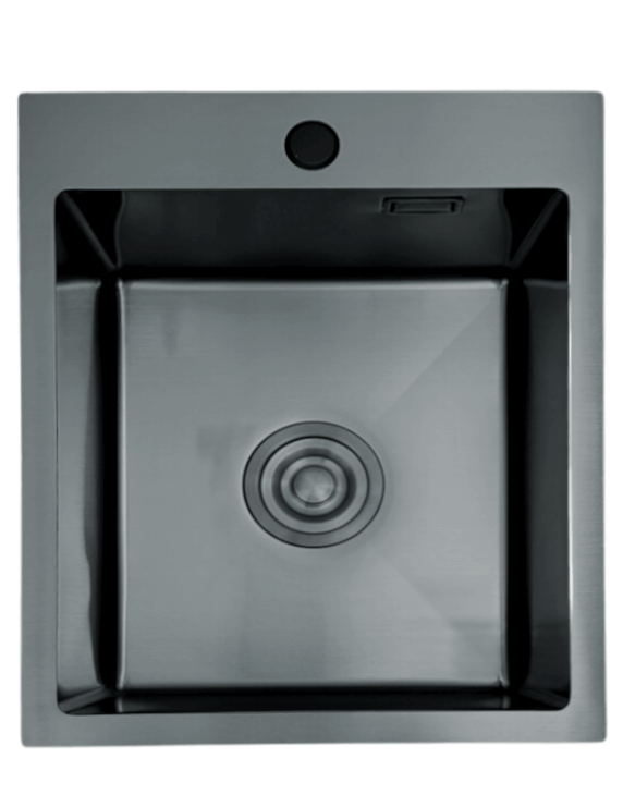 2Zlewozmywak stalowy STELLMAN 4550 CZARNY z baterią Flexi Black Pure i koszykiem.png