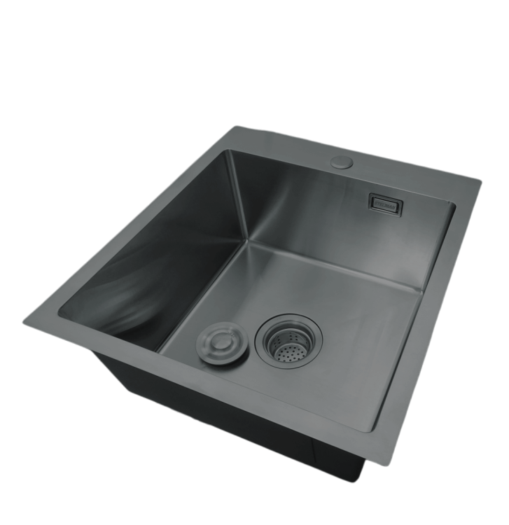 Zlewozmywak stalowy STELLMAN 4550 CZARNY