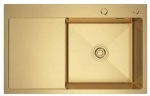Zlewozmywak stalowy STEEL 7849R ZŁOTY