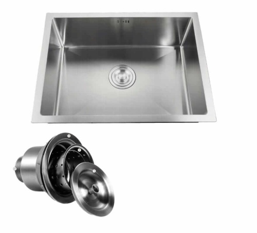 Zlewozmywak stalowy STEEL 5040P podwieszany .jpg