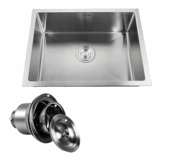 Zlewozmywak stalowy STEEL 5040P podwieszany .jpg