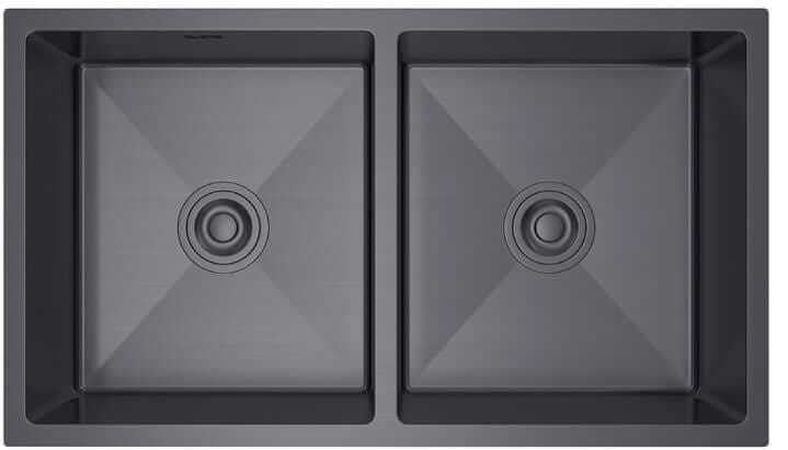 Zlewozmywak stalowy podwieszany Steel 8045p CZARNY