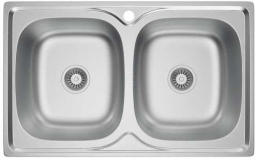 Zlewozmywak stalowy 8050 dekor