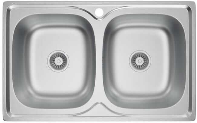 Zlewozmywak stalowy 8050 dekor