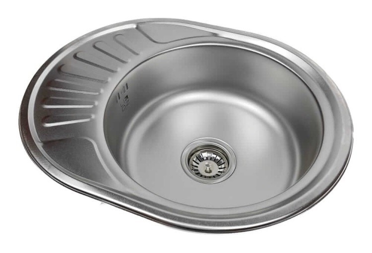 6Zlewozmywak stalowy 5745 S8/180 Satyna + Bateria chrom.jpg