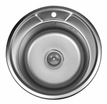 Zlewozmywak stalowy 490S6/160 Satyna