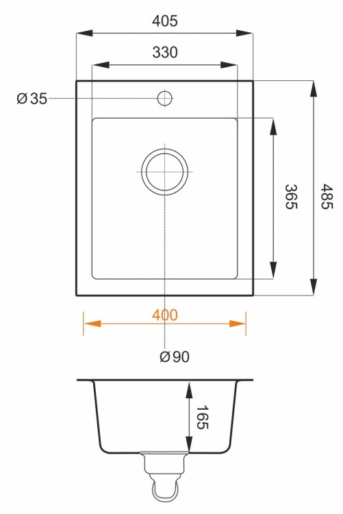 2Zlewozmywak Granitowy RIGO szary.jpg