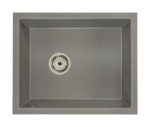 Zlewozmywak granitowy podwieszany FELIX szary