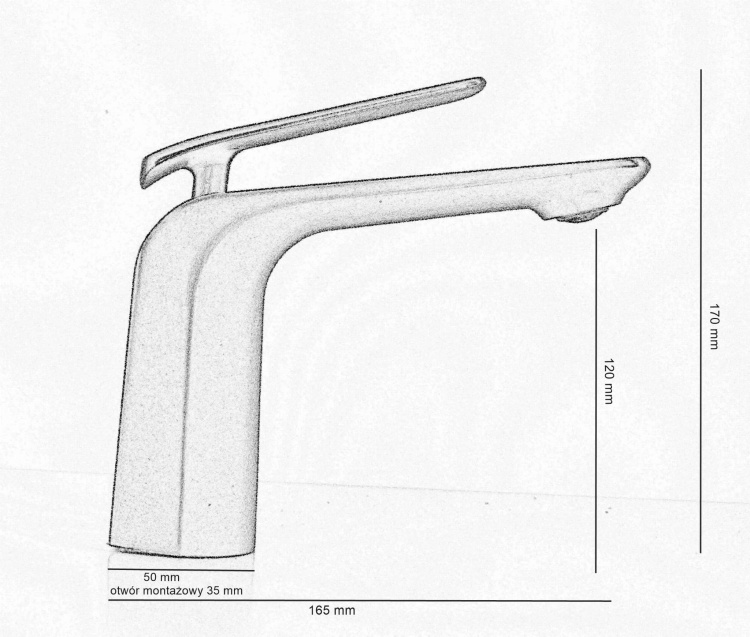 bateria umywalkowa VERDO chrom