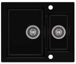 Zlewozmywak granitowy MOJITO 80 czarny