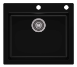 Zlewozmywak granitowy MOJITO 60 czarny