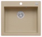 Zlewozmywak granitowy MOJITO 60 beżowy