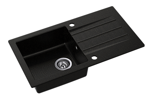 2Zlewozmywak granitowy MOJITO 40 Czarno złoty.png