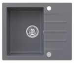 Zlewozmywak Granitowy MOJITO 20 szary metalik