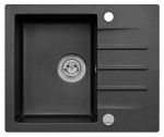 Zlewozmywak Granitowy MOJITO 20 czarny nakrapiany