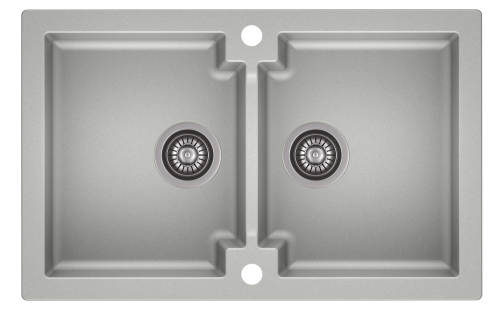 Zlewozmywak granitowy MOJITO 160 szary