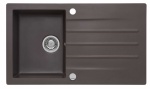 Zlewozmywak granitowy MOJITO 100 Ciemna czekolada