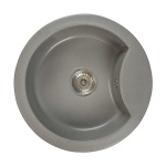 Zlewozmywak granitowy MILA szary