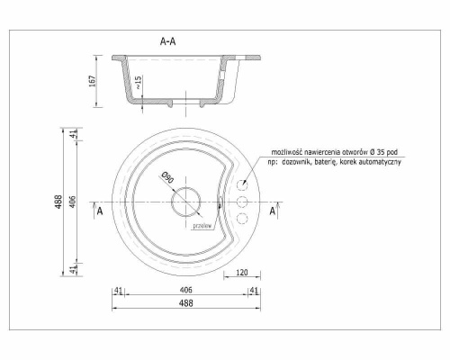 2Zlewozmywak granitowy MILA szary.jpg