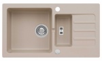 Zlewozmywak Granitowy MALIBU 80 jasny beż (90)
