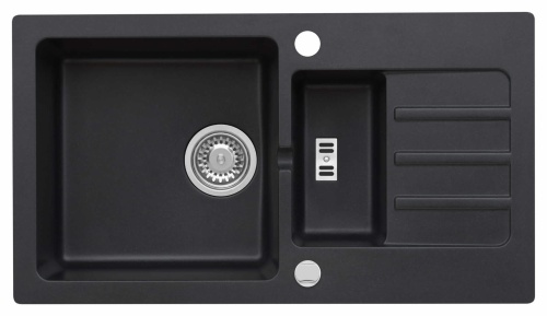 1Zlewozmywak Granitowy MALIBU 80 Czarny metalik (60).jpg