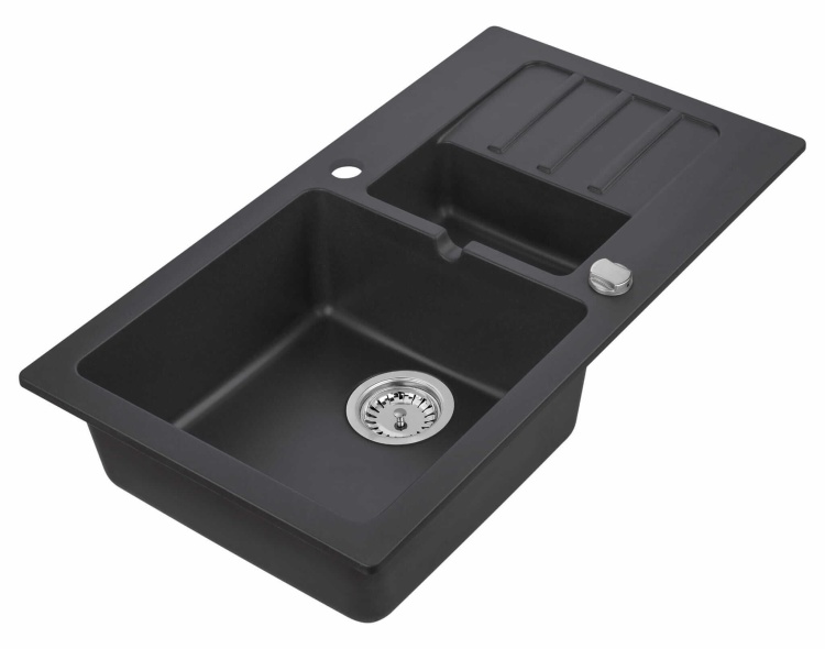 2Zlewozmywak Granitowy MALIBU 80 Czarny metalik (60).jpg