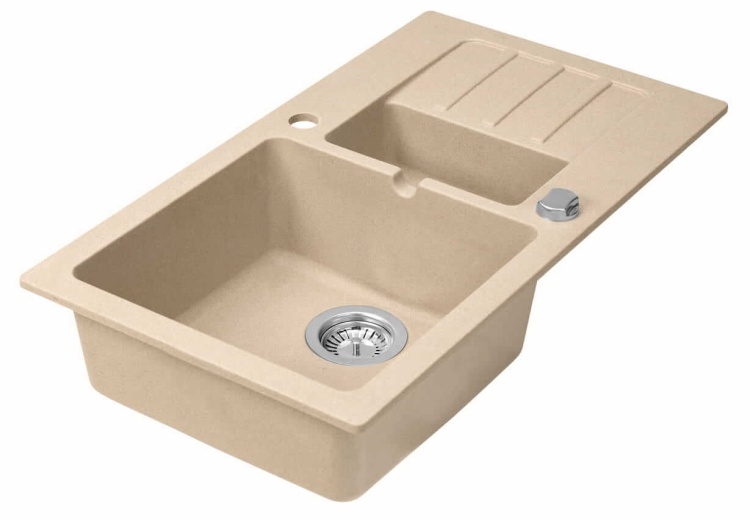2Zlewozmywak Granitowy MALIBU 80 Beżowy.jpg