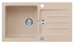 Zlewozmywak Granitowy MALIBU 40 jasny beż (90)