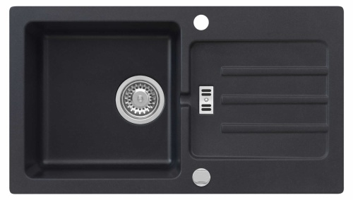 1Zlewozmywak Granitowy MALIBU 40 Czarny metalik (60).jpg