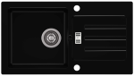 Zlewozmywak Granitowy MALIBU 40 Czarny